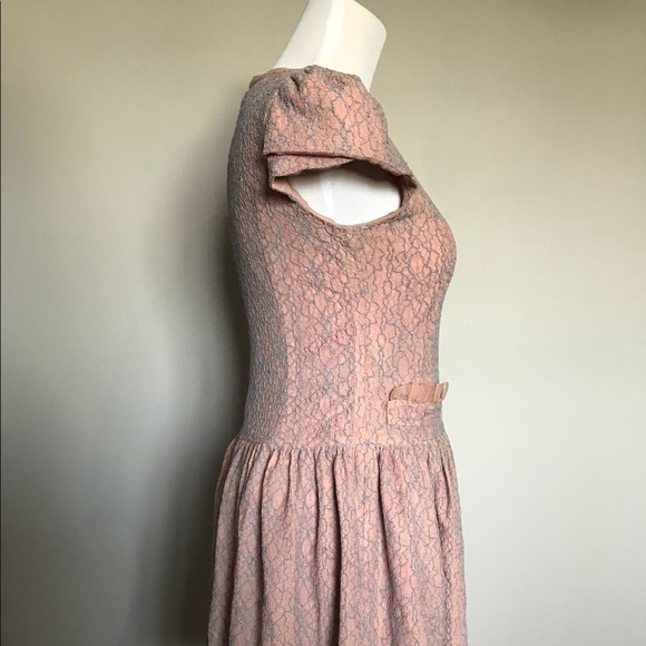 Vintage 90s Fit & Flare Mini Dress - Picture 7 of 8